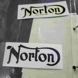 Autocolante Norton Rg Trade Mark  1030  deposito 
